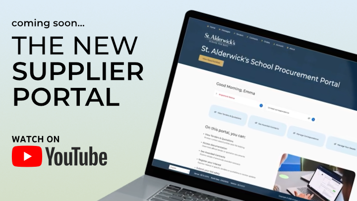 The new supplier portal