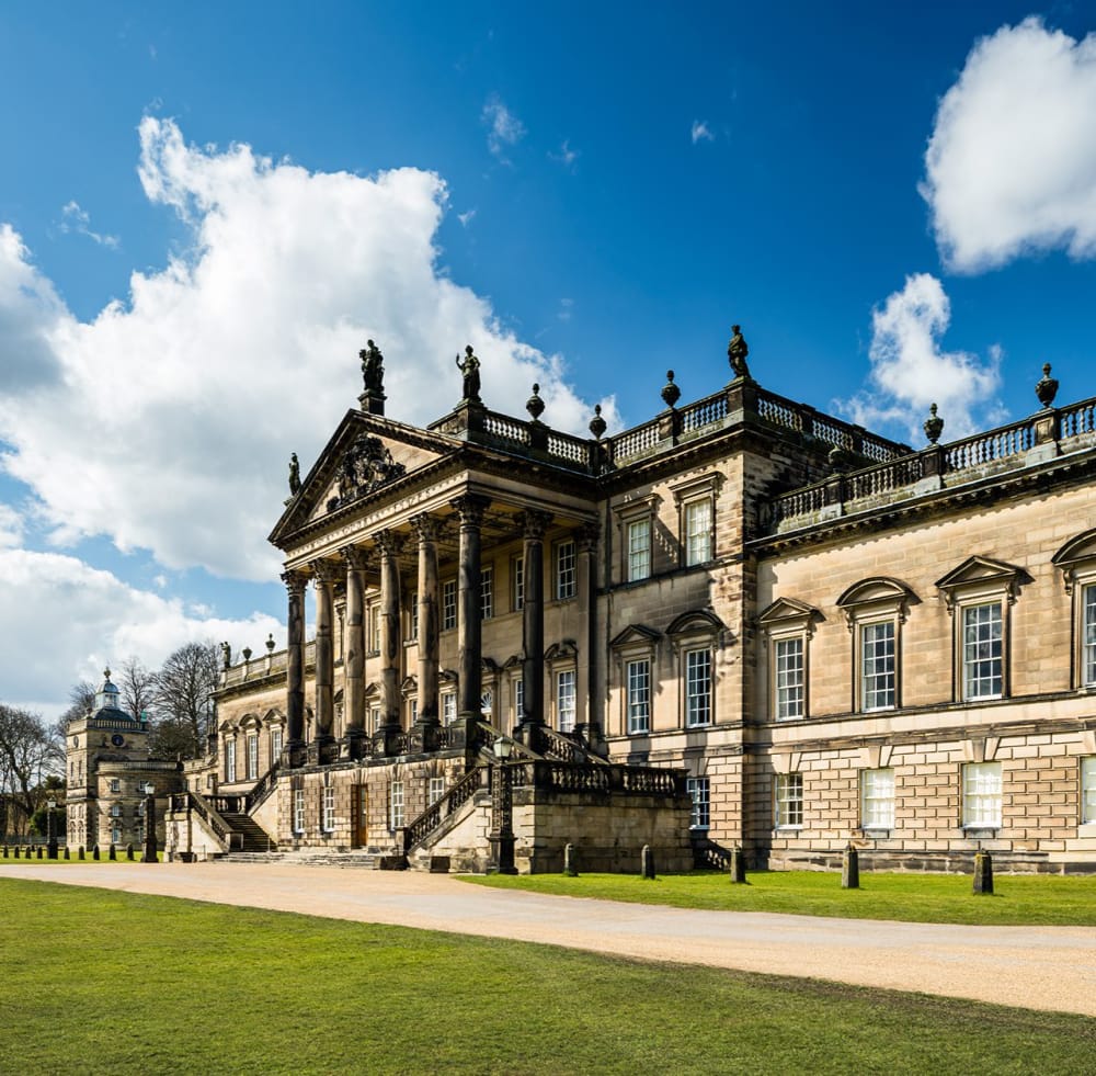 Establishing shot of Wentworth Woodhouse, the latest venue to host an in-tend event