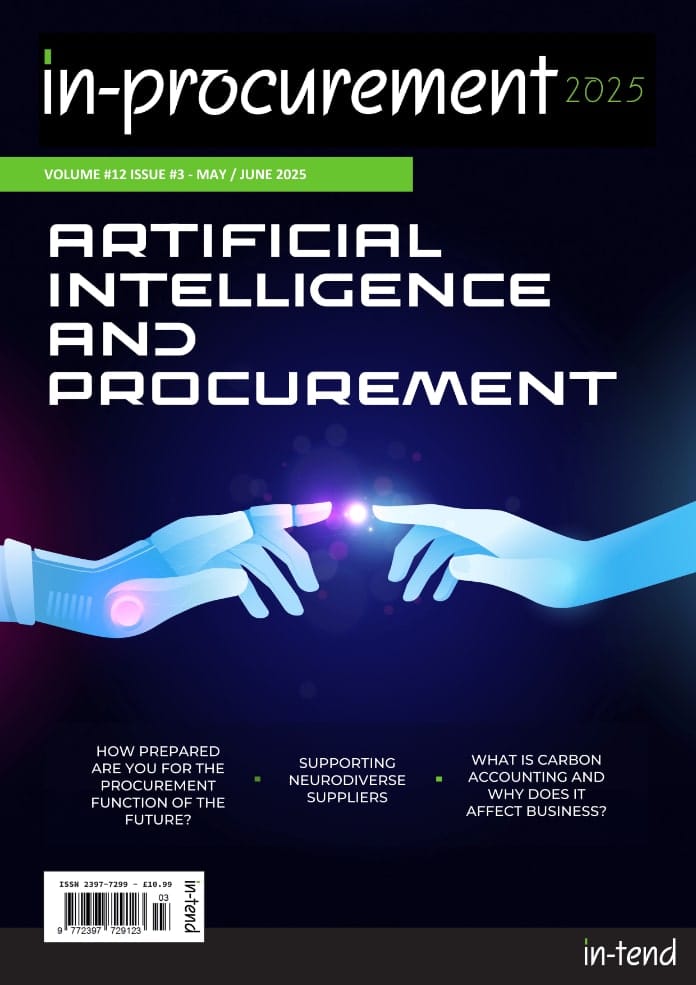Front cover of our In-procurement magazine